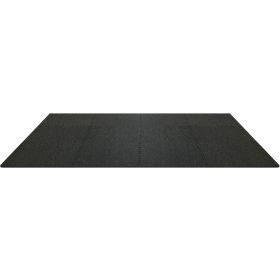 EVA Interlocking Foam Floor Mats, 0.56 in Thickened 12 Pcs Puzzle Rubber Tiles, 24 x 24 in Exercise Floor Mat for Workout & Fitness