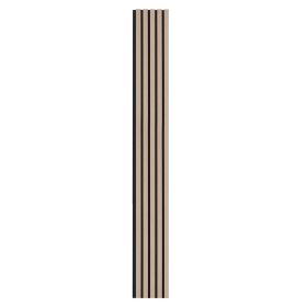 Wood Slat Acoustic Panels, 7.9 x 94.5 inch, MDF Accent Wooden Wall Panels for Modern Interior Wall Decor